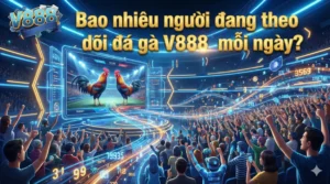 Bao nhiêu người đang theo dõi đá gà V888 mỗi ngày?