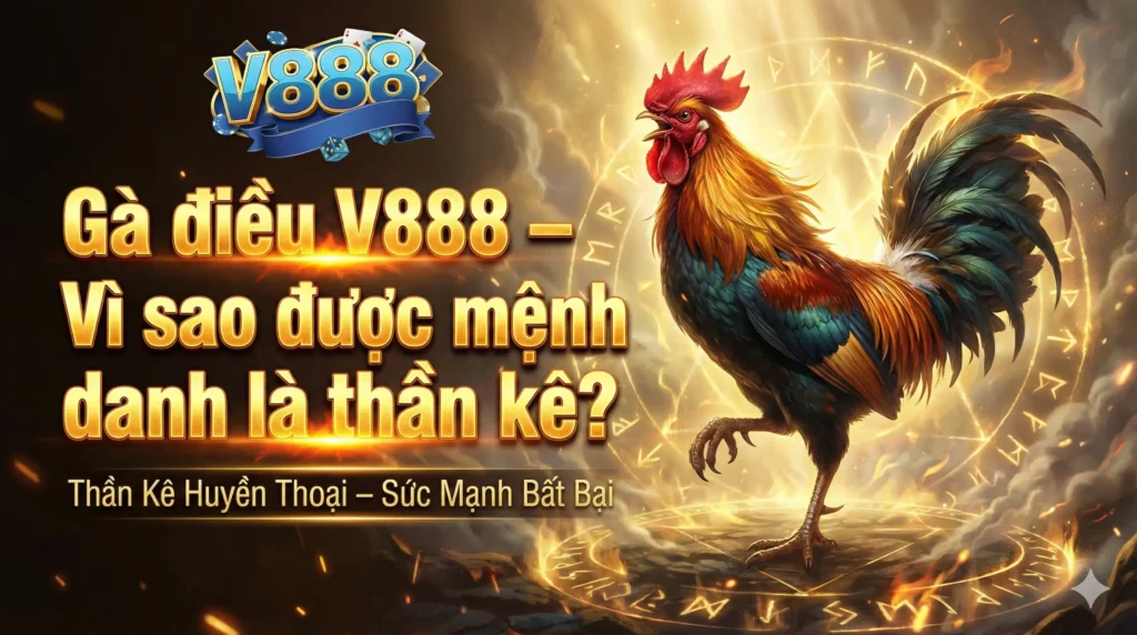 Gà điều V888 – Vì sao được mệnh danh là thần kê?