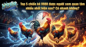 Top 5 chiến kê V888 được người xem quan tâm nhiều nhất hiện nay