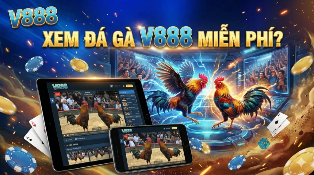 Xem đá gà V888 miễn phí