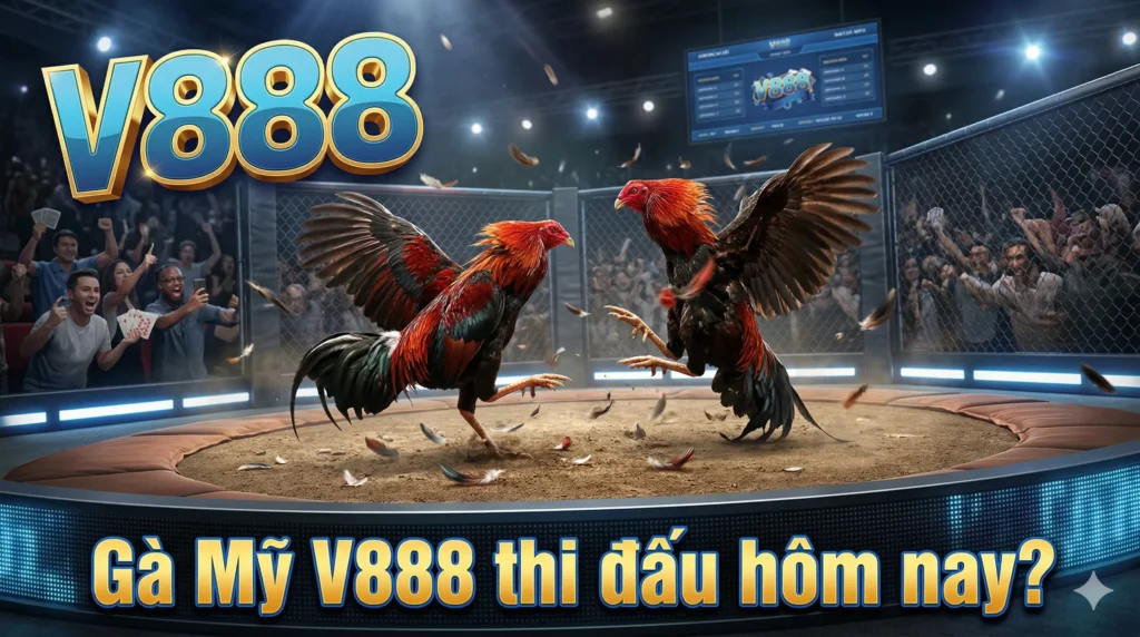 Gà Mỹ V888 thi đấu hôm nay