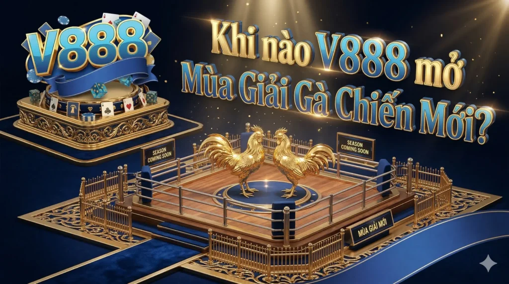 Khi nào V888 mở mùa giải gà chiến mới?