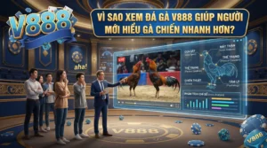 Vì sao xem đá gà V888 giúp người mới hiểu gà chiến nhanh hơn?